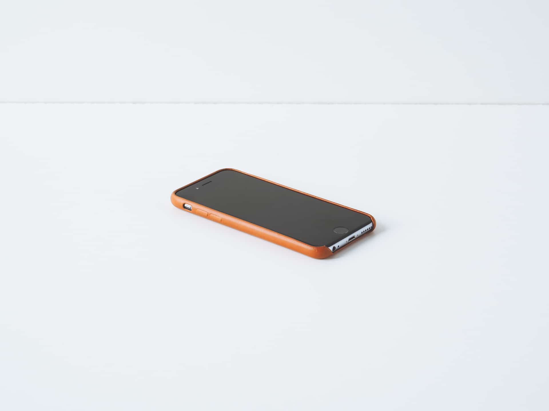Apple Leather Case for iPhone