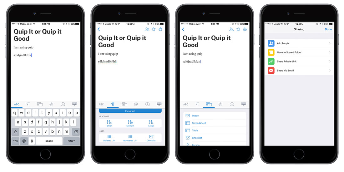 Quip for iOS