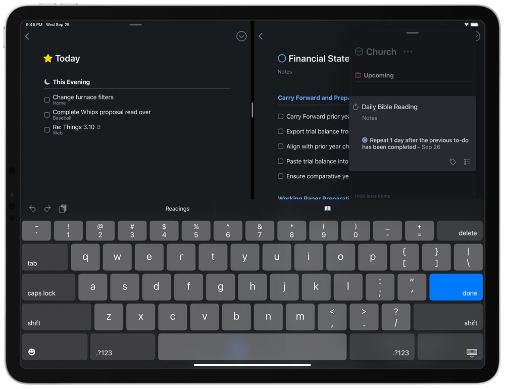 Things 3 for iPadOS