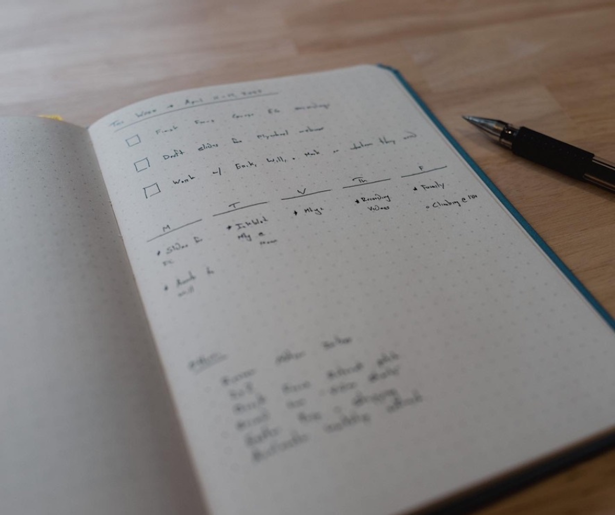 How to Plan Your Week